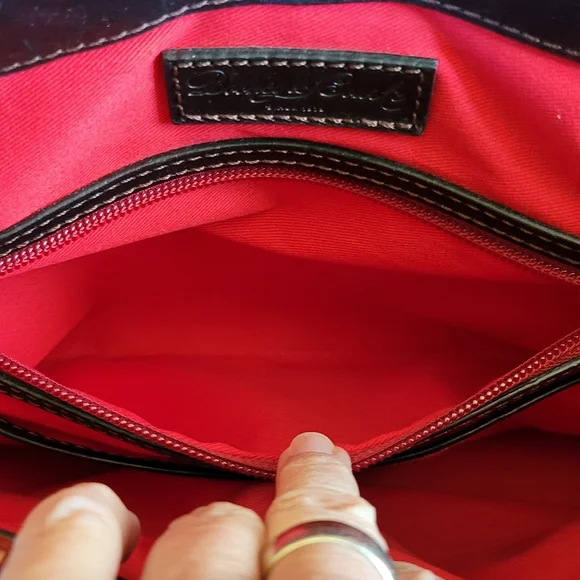 Dooney and Bourke Black Perry Satchel - Picture 9 of 14